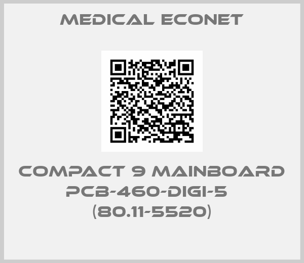 medical ECONET-Compact 9 Mainboard PCB-460-DIGI-5   (80.11-5520)