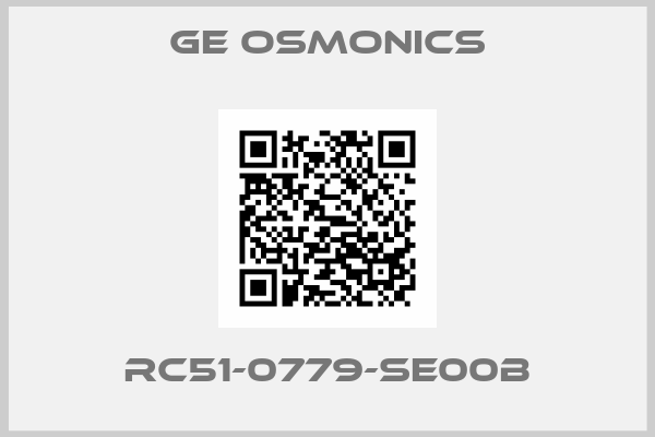 Ge Osmonics-RC51-0779-SE00B