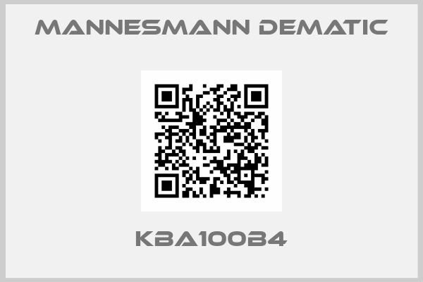 Mannesmann Dematic-KBA100B4