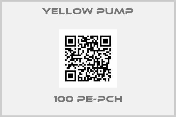 Yellow pump-100 PE-PCH