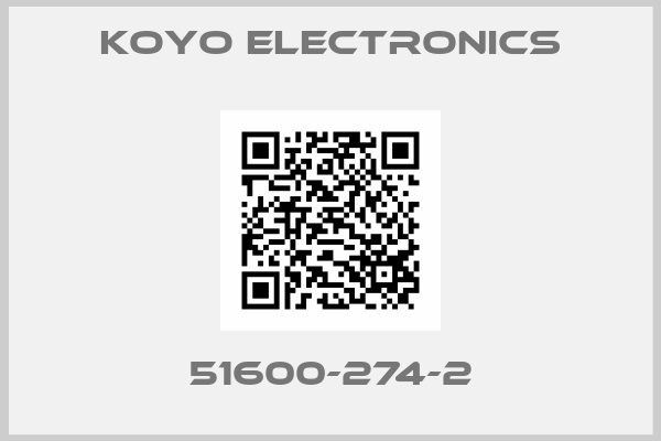 KOYO ELECTRONICS-51600-274-2