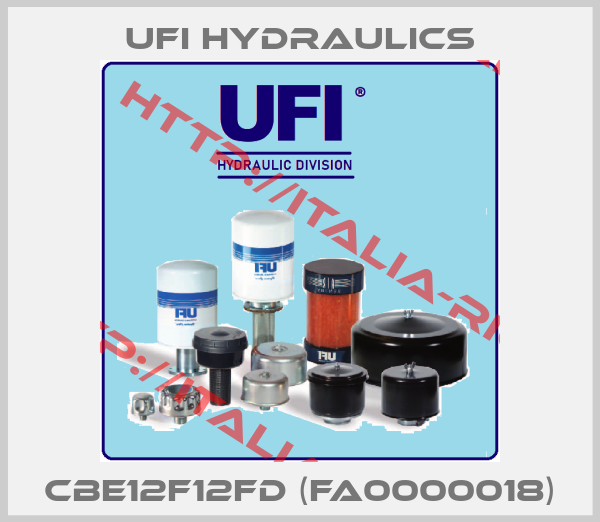 UFI HYDRAULICS-CBE12F12FD (FA0000018)