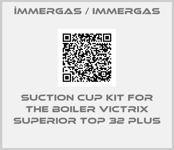 İMMERGAS / IMMERGAS-suction cup kit for the boiler Victrix superior top 32 plus