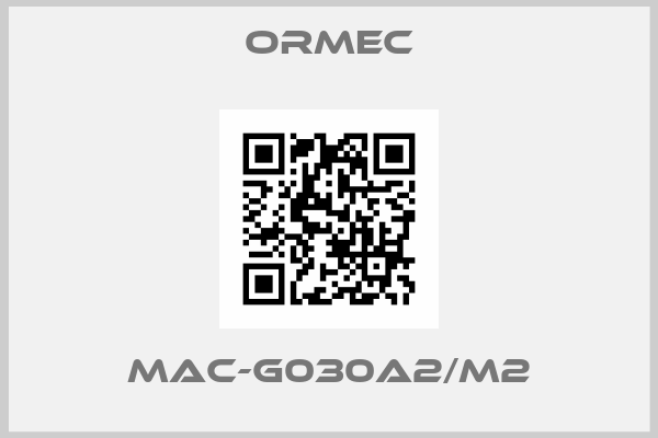 Ormec-MAC-G030A2/M2