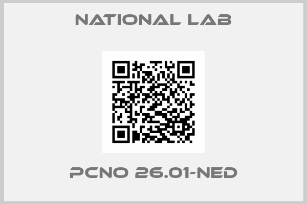 National Lab-PCNO 26.01-NED