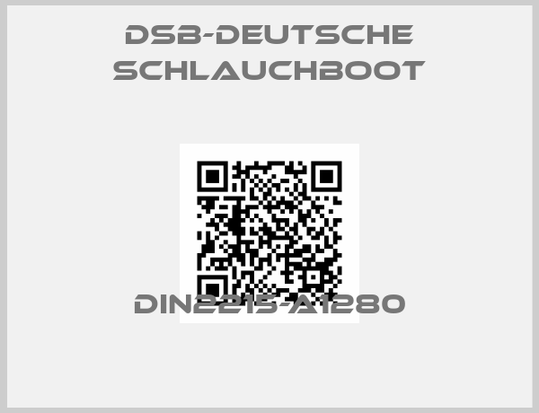 DSB-Deutsche Schlauchboot-DIN2215-A1280