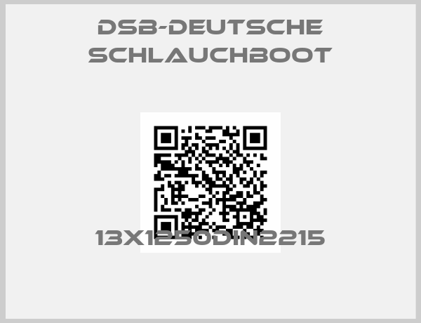 DSB-Deutsche Schlauchboot-13X1250DIN2215