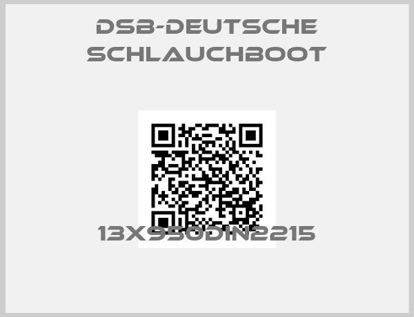 DSB-Deutsche Schlauchboot-13X950DIN2215