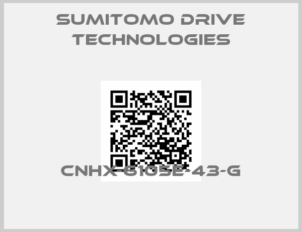 Sumitomo Drive Technologies-CNHX-6105E-43-G