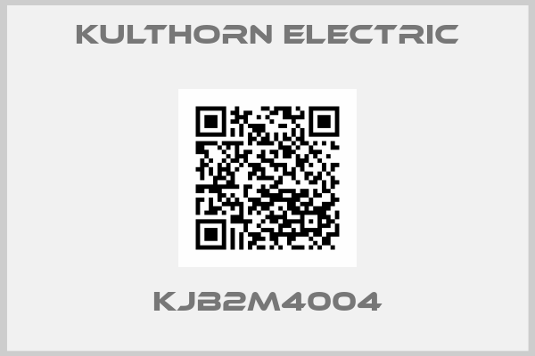 Kulthorn Electric-KJB2M4004