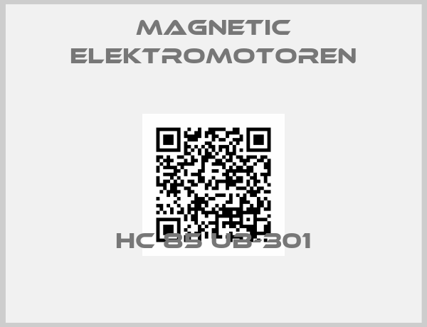 Magnetic Elektromotoren-HC 85 UB-301