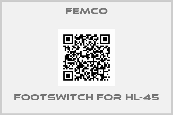 FEMCO-footswitch for hl-45