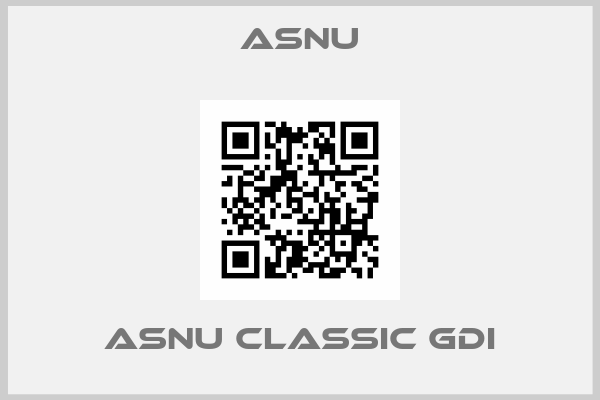 Asnu-ASNU CLASSIC GDI