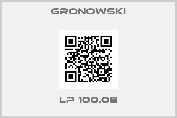 Gronowski-LP 100.08