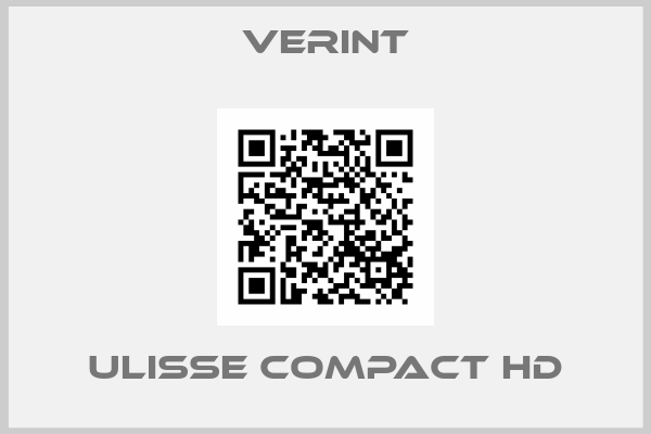Verint-ULISSE COMPACT HD