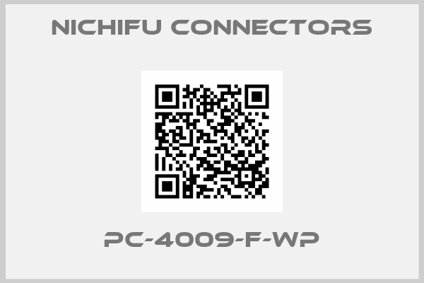 Nichifu Connectors-PC-4009-F-WP