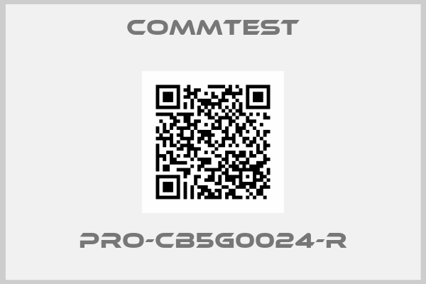 Commtest-PRO-CB5G0024-R