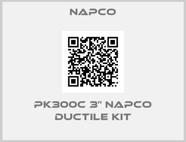 NAPCO-PK300C 3" NAPCO Ductile kit