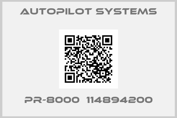 AUTOPILOT SYSTEMS-PR-8000  114894200