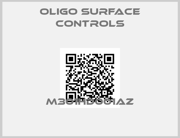 Oligo surface controls-M301HD001AZ
