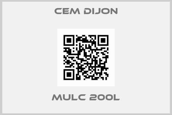 Cem Dijon-MULC 200L