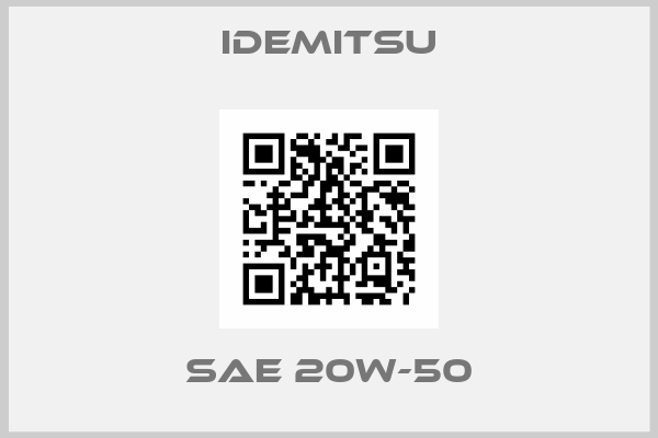 IDEMITSU-SAE 20W-50