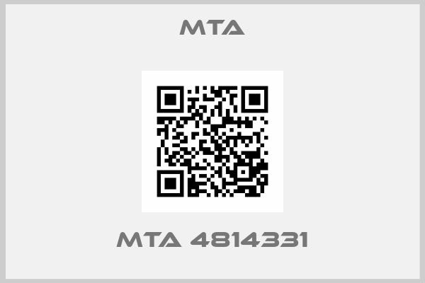 MTA-MTA 4814331