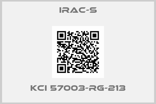 IRAC-S-KCi 57003-RG-213