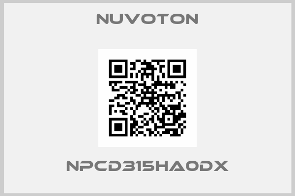 Nuvoton-NPCD315HA0DX