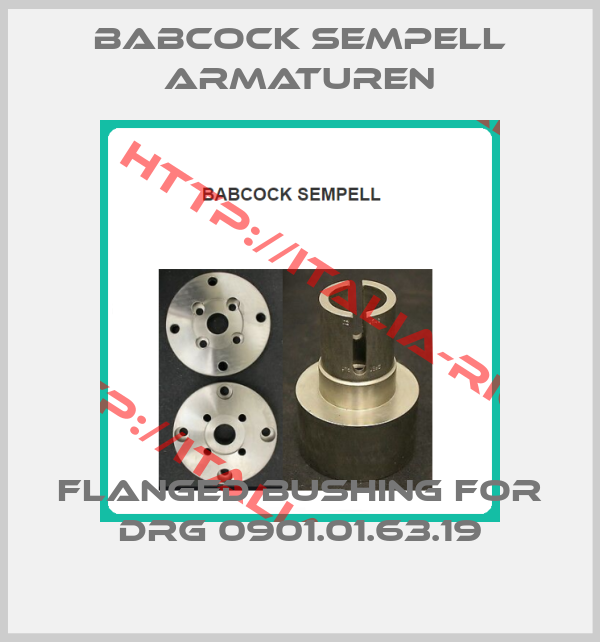 Babcock sempell Armaturen-FLANGED BUSHING for DRG 0901.01.63.19
