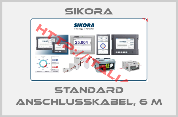 SIKORA-Standard Anschlusskabel, 6 m