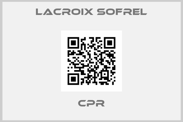 Lacroix Sofrel-CPR