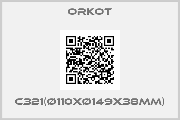 Orkot-C321(Ø110xØ149x38mm)