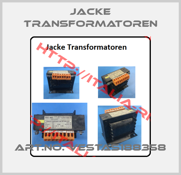 Jacke Transformatoren-Art.No. VESTAS188358
