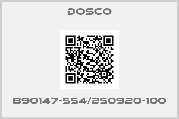 Dosco-890147-554/250920-100