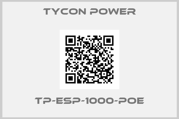 Tycon Power-TP-ESP-1000-POE