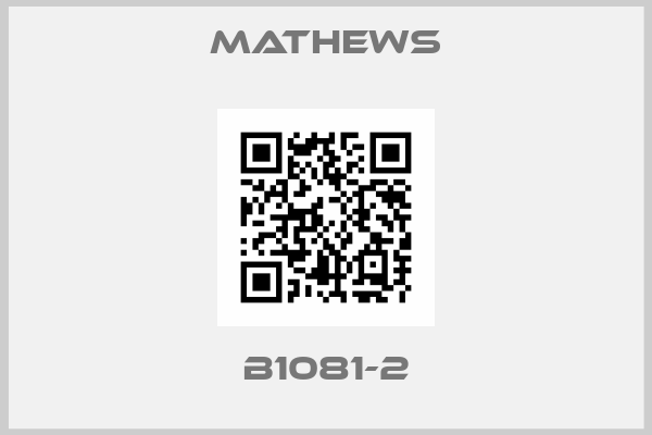 MATHEWS-B1081-2