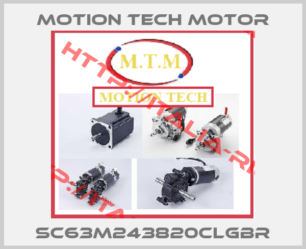 MOTION TECH MOTOR-SC63M243820CLGBR