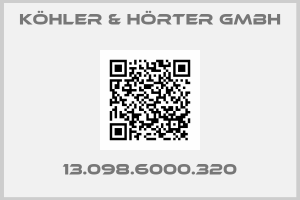 Köhler & Hörter GmbH-13.098.6000.320
