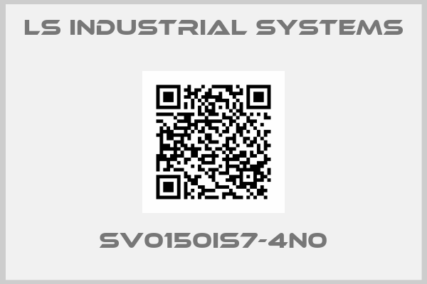 LS INDUSTRIAL SYSTEMS-SV0150IS7-4N0