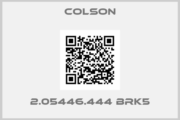 Colson-2.05446.444 BRK5