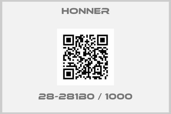 HONNER-28-281B0 / 1000