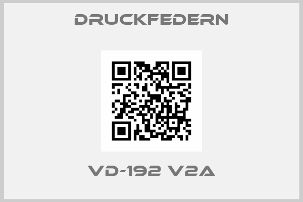 Druckfedern-VD-192 V2A