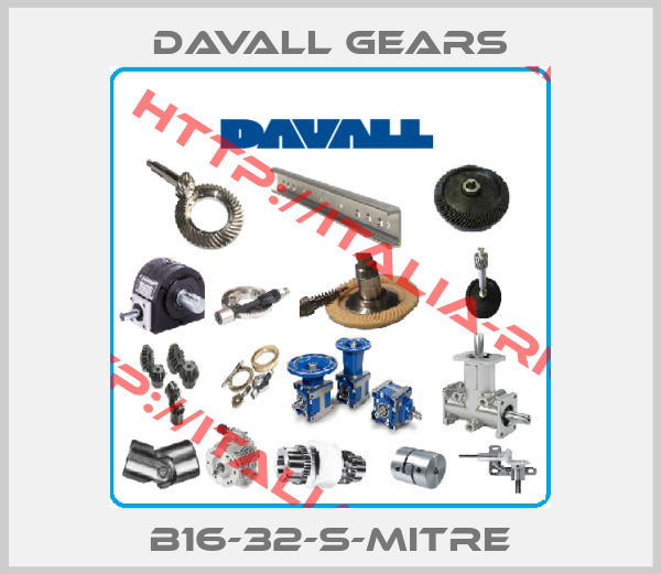 Davall Gears-B16-32-S-MITRE