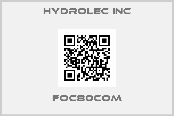 Hydrolec Inc-FOC80COM