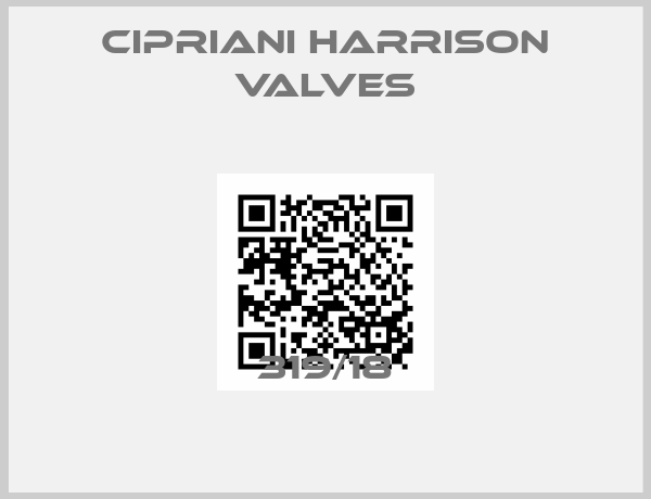 Cipriani Harrison Valves-319/18