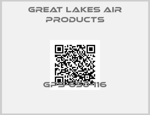 Great Lakes Air Products-GPS-650-116