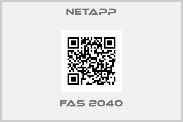 NetApp-FAS 2040