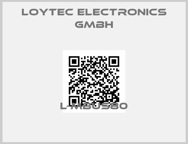 Loytec electronics GmbH-L-MBUS80