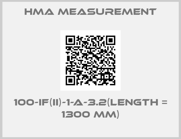 HMA Measurement-100-IF(II)-1-A-3.2(Length = 1300 mm)